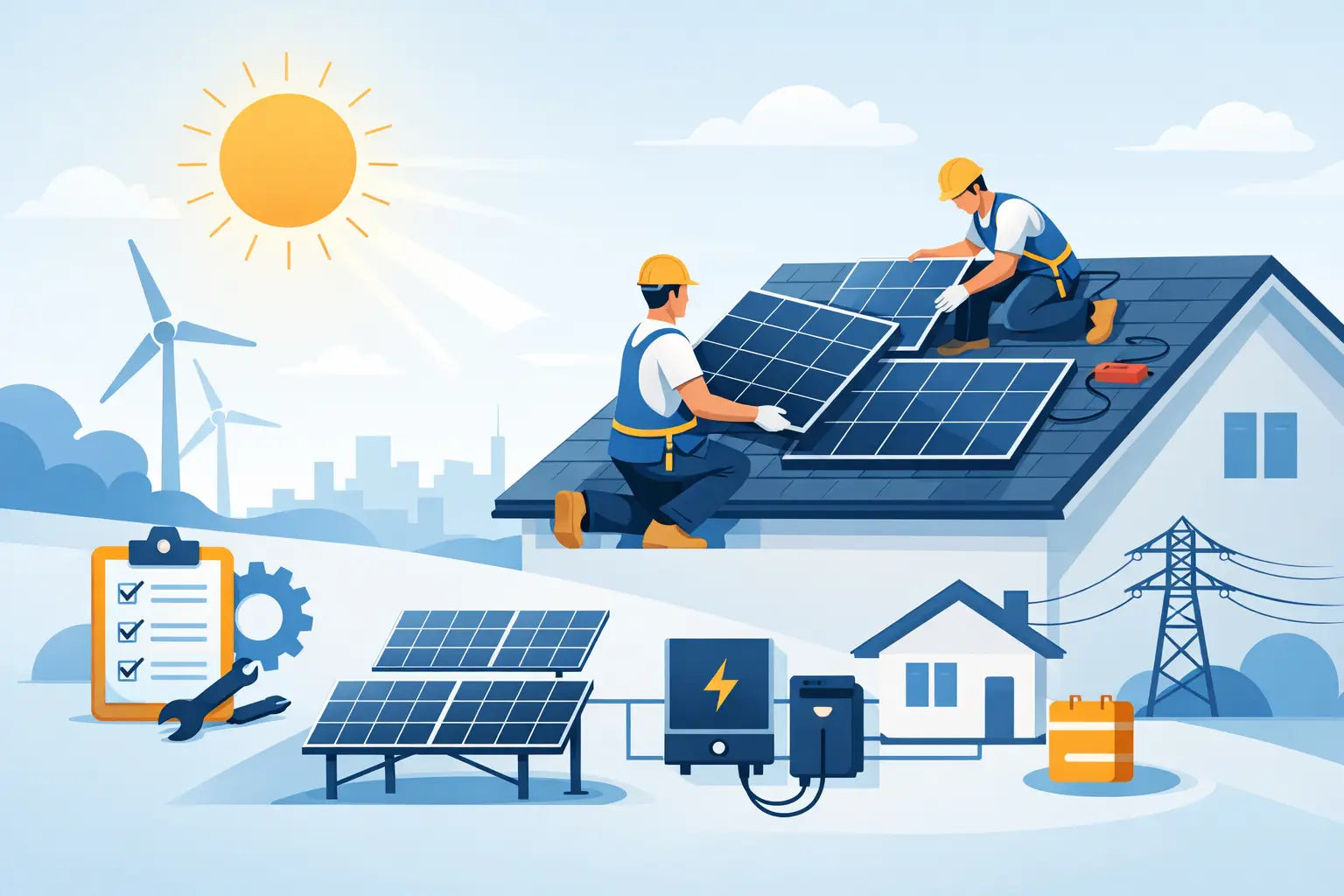 Solar PV Panel Installation Explained